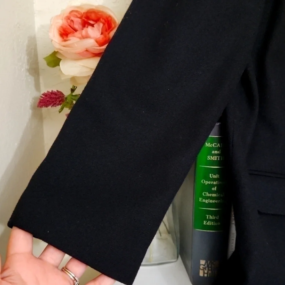 100% Wool Blazer Vintage Royal Button Alfred Dunnner Luxury Office Elegant - Picture 4 of 10